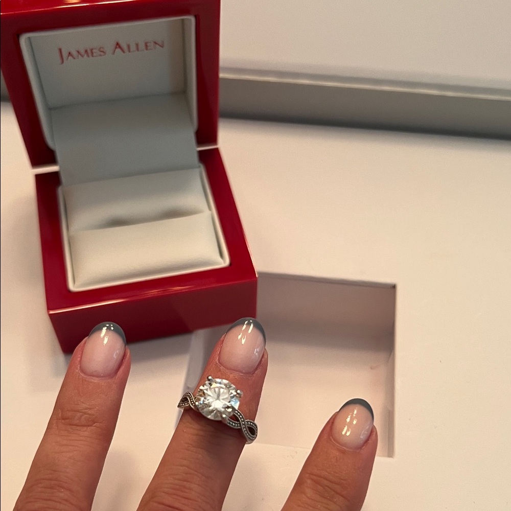 3-carat Diamond Engagement Ring - Picture 5 of 12